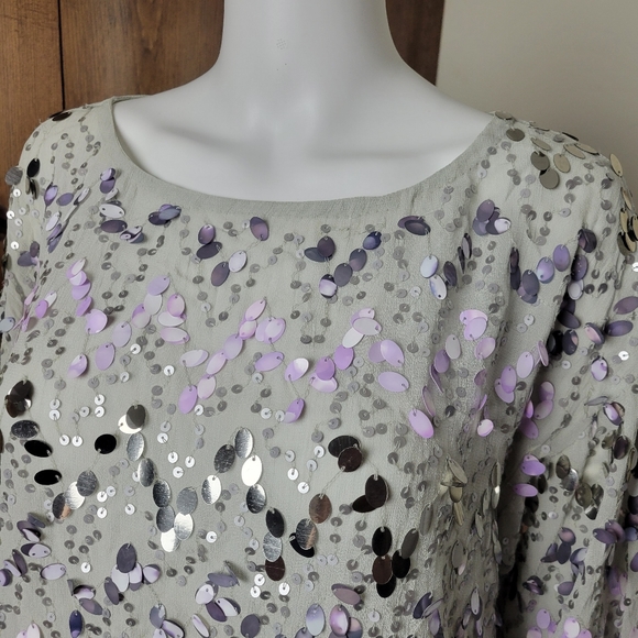 Gorgeous Sequin Top by Calypso - Picture 5 of 14